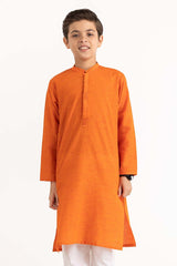 Gold Orange Embroidered Kurta KR-KEMB22-009