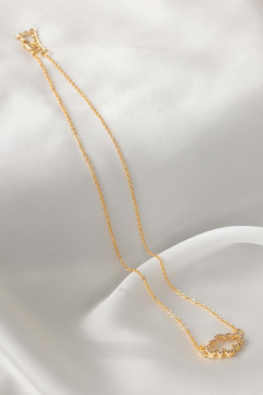 Golden Cloud Necklace