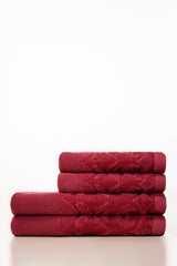 Granite Jacquard Dyed Towel 4Pcs Set