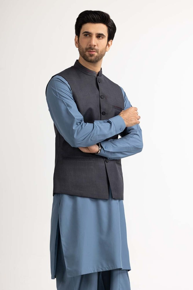 Graphite Basic Waist Coat