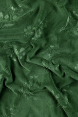 AW24-Green Double Ply Fleece Throw