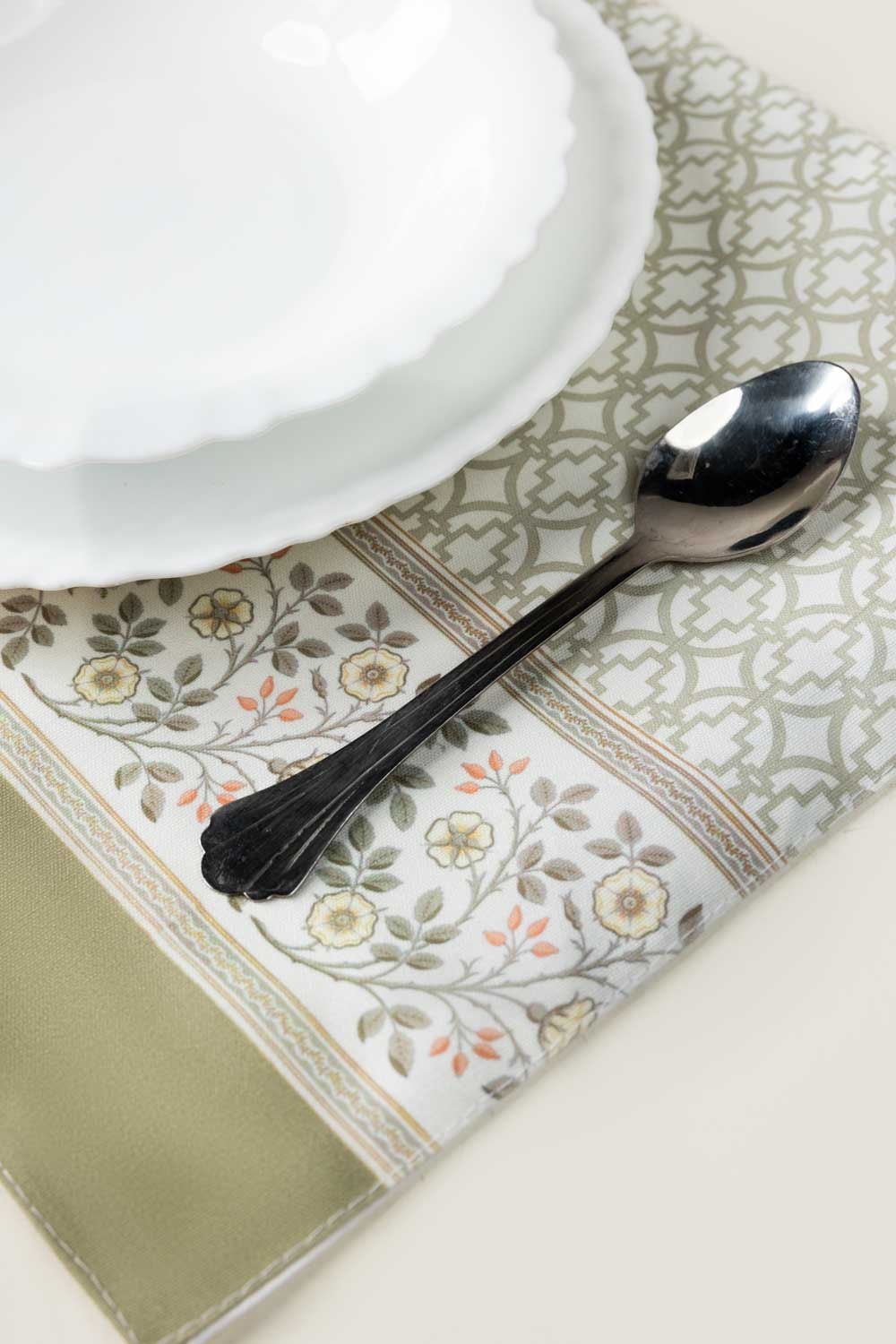 Green Flora 4pcs Digital Placemat