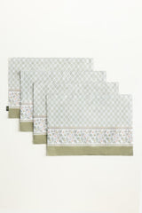 Green Flora 4pcs Digital Placemat