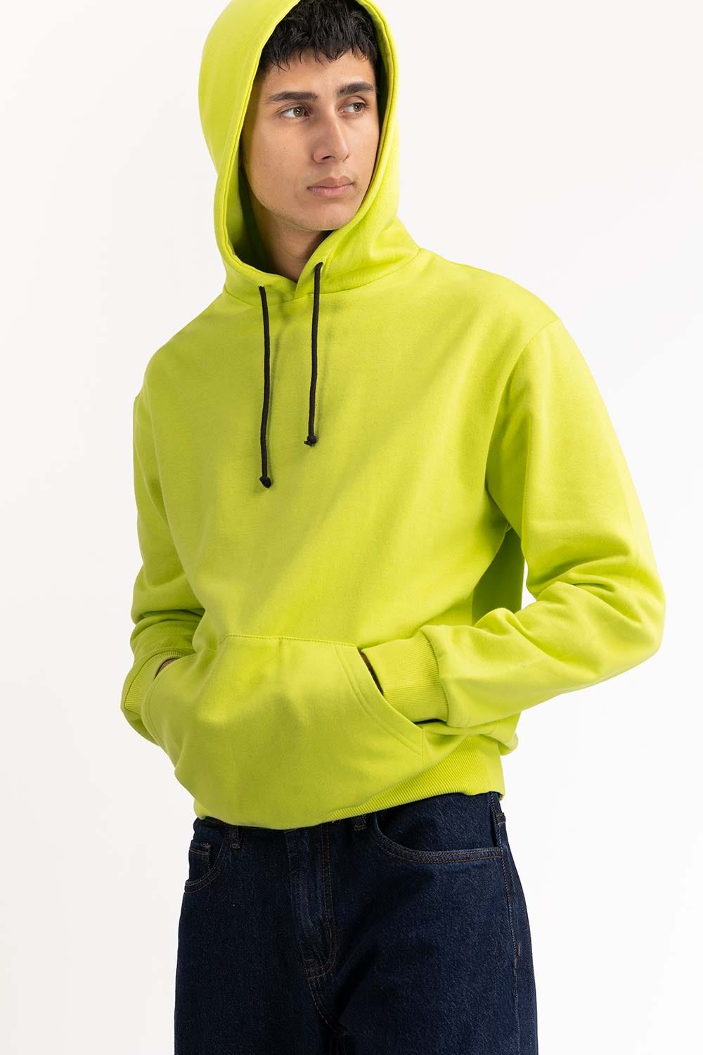 Green Basic Hoodie 224-112-022