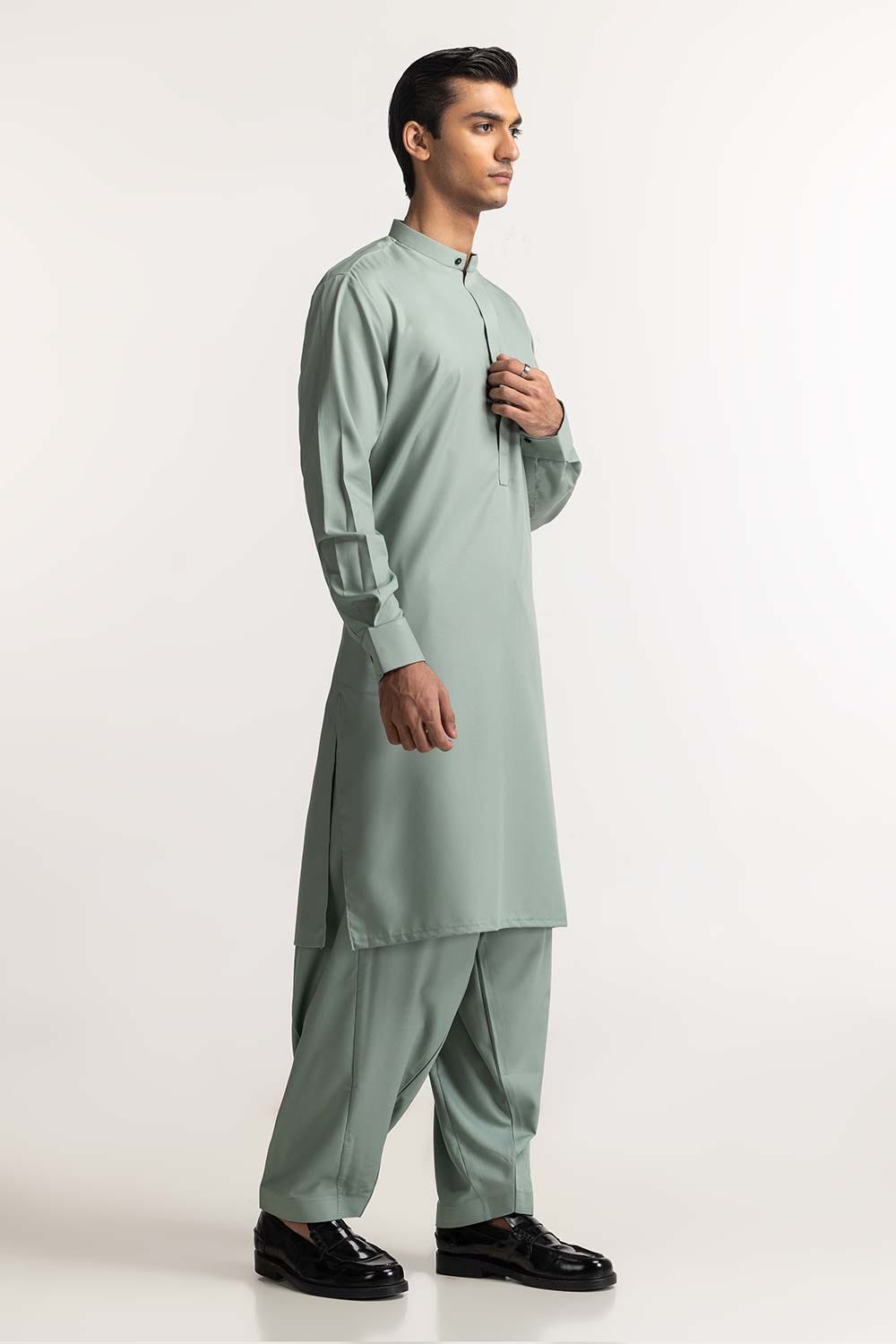 Green Basic Suit SK-PSD24-004