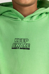 Green Basic Sweatshirt 224-312-020