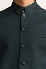 Green Basic Waistcoat WC-PD24-010