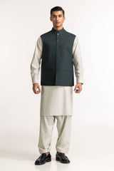 Green Basic Waistcoat WC-PD24-010