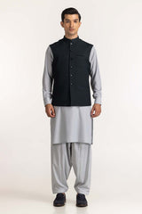 Green Basic Waistcoat WC-PD24-024