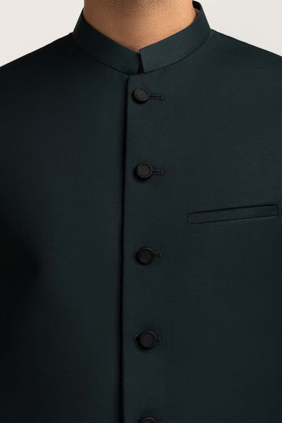 Green Basic Waistcoat