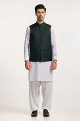 Green Basic Waistcoat WC-PD24-032