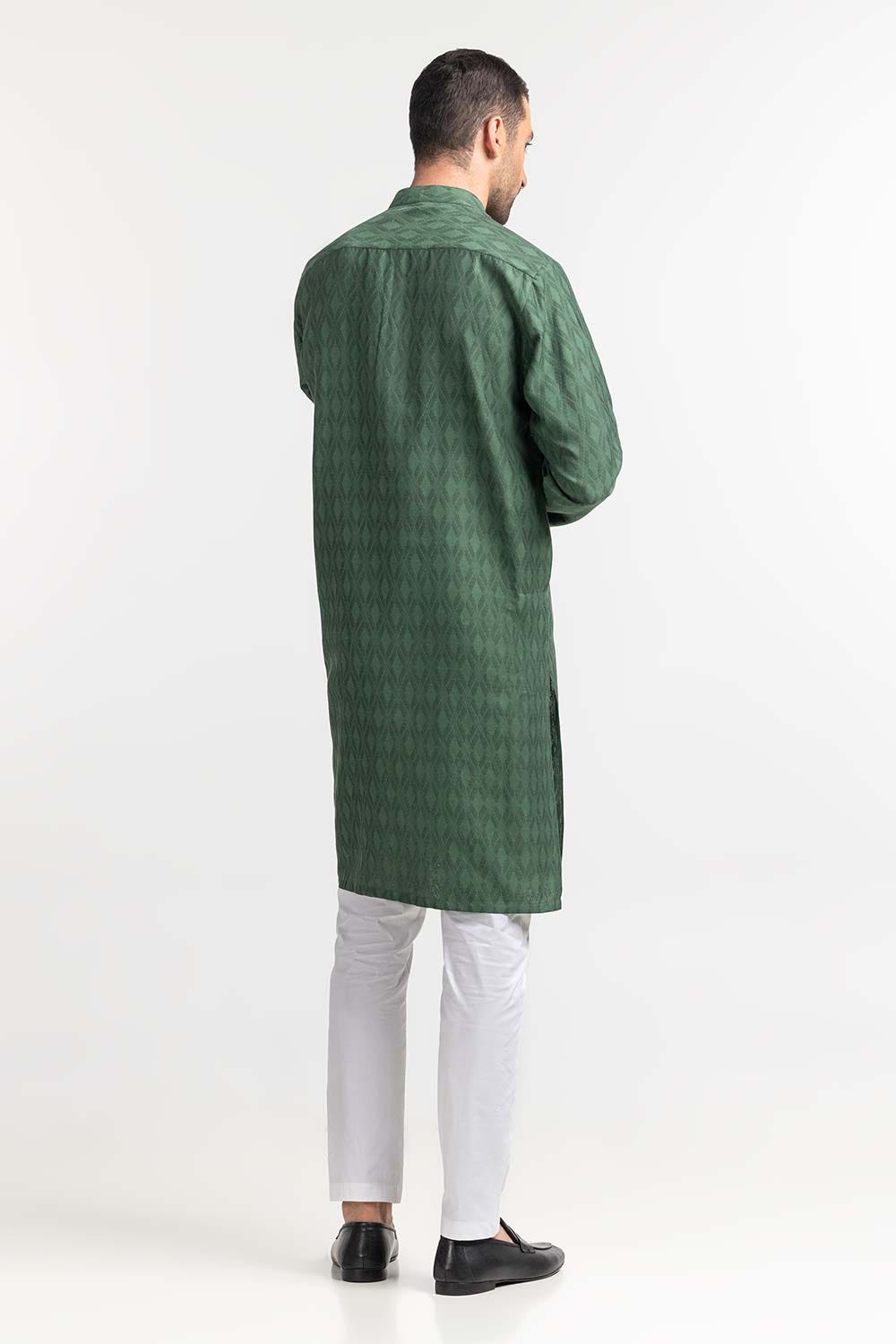 Green Styling Kurta KR-STY24-032