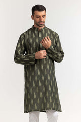 Green Styling Kurta KR-STY24-052