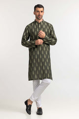Green Styling Kurta KR-STY24-052