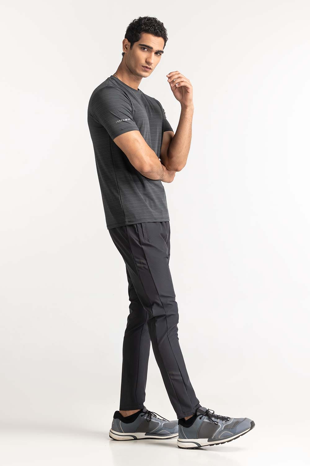 Green Textured Tee AW-TS24-017
