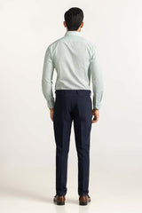 Green White Stripe Formal Shirt MN-FS-YD24-027