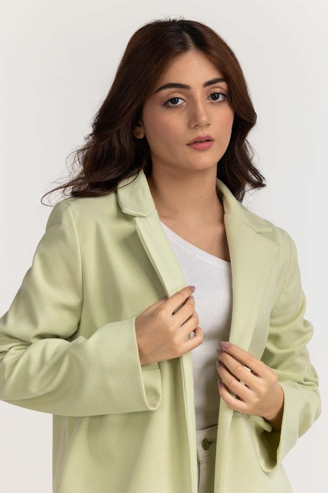 Green Basic Jacket WM-JKT23-066