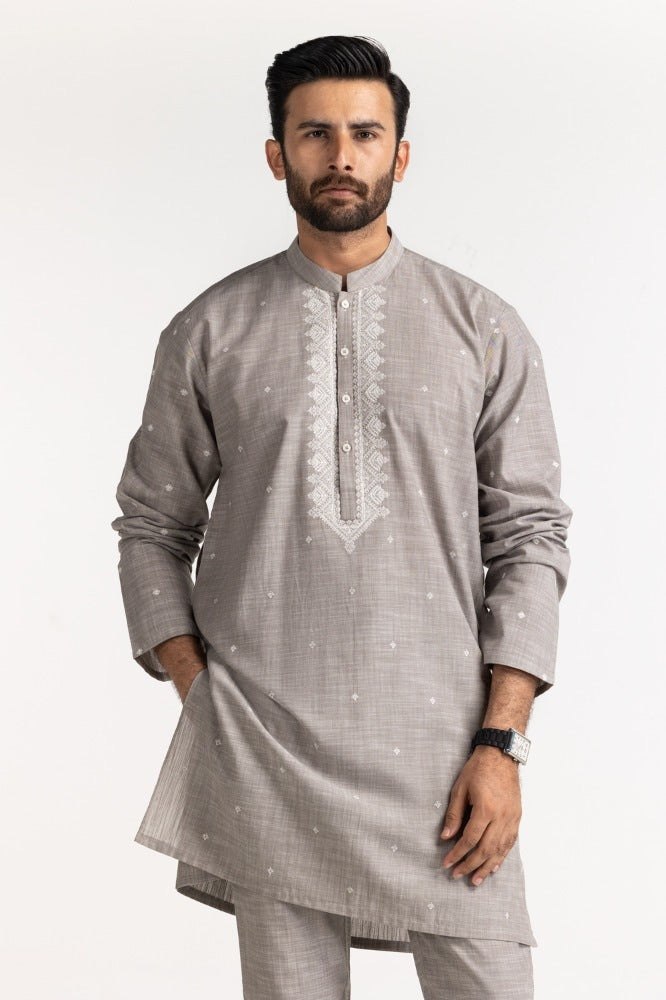 Grey Basic Suit SK-E24-029