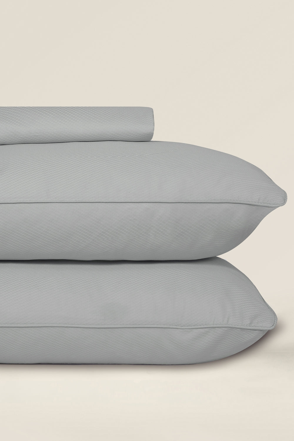 Grey Cube T-225 Bed Sheet Set