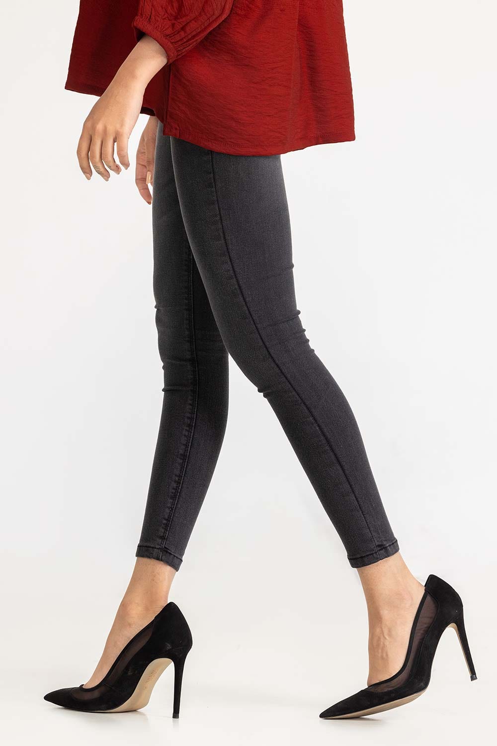 Grey Denim Jeans 231-221-001 C