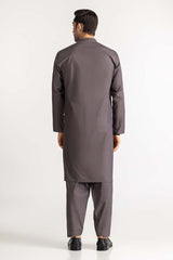 Grey Embroidered Suit SK-E24-016