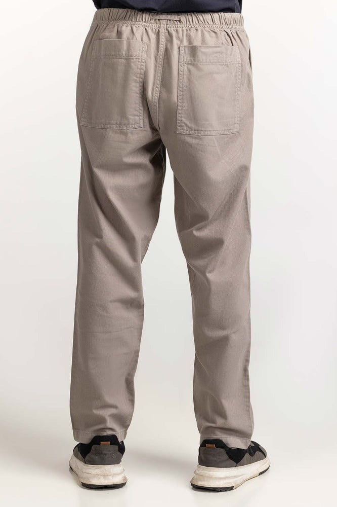 Grey Non Denim Trouser MN-TRKH- WV23-003 B