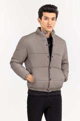 Grey Puffer Jacket JKT-WOV22-016