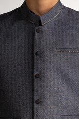 Grey Styling Waist Coat KWC-PD24-004