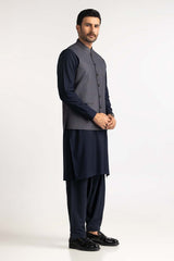 Grey Styling WaistCoat WC-PD24-004