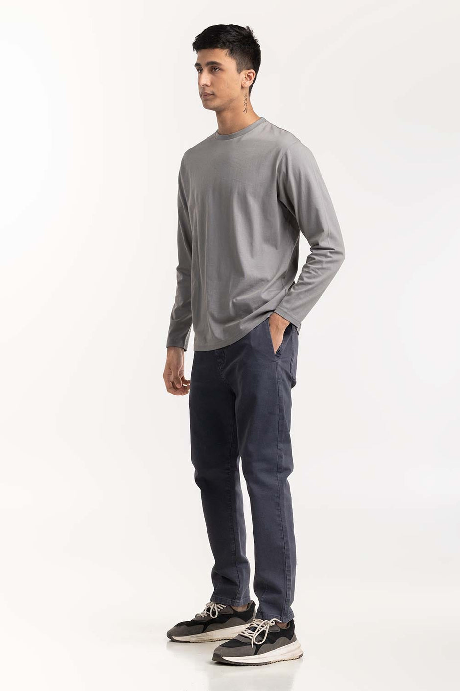 Grey T-Shirt 224-113-029