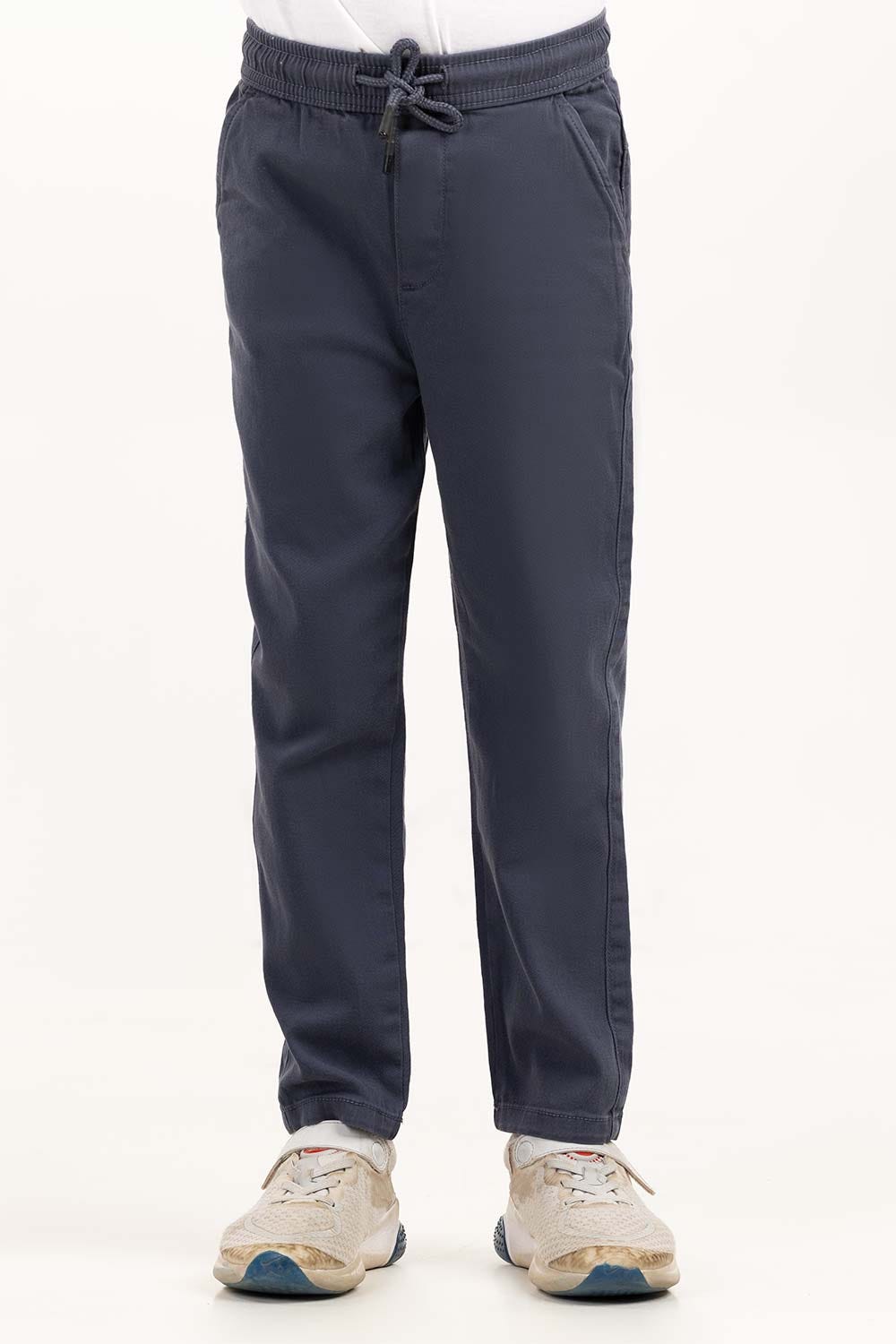 Toddler Boy Grey Basic Trouser Slim TBNB-2210004 B