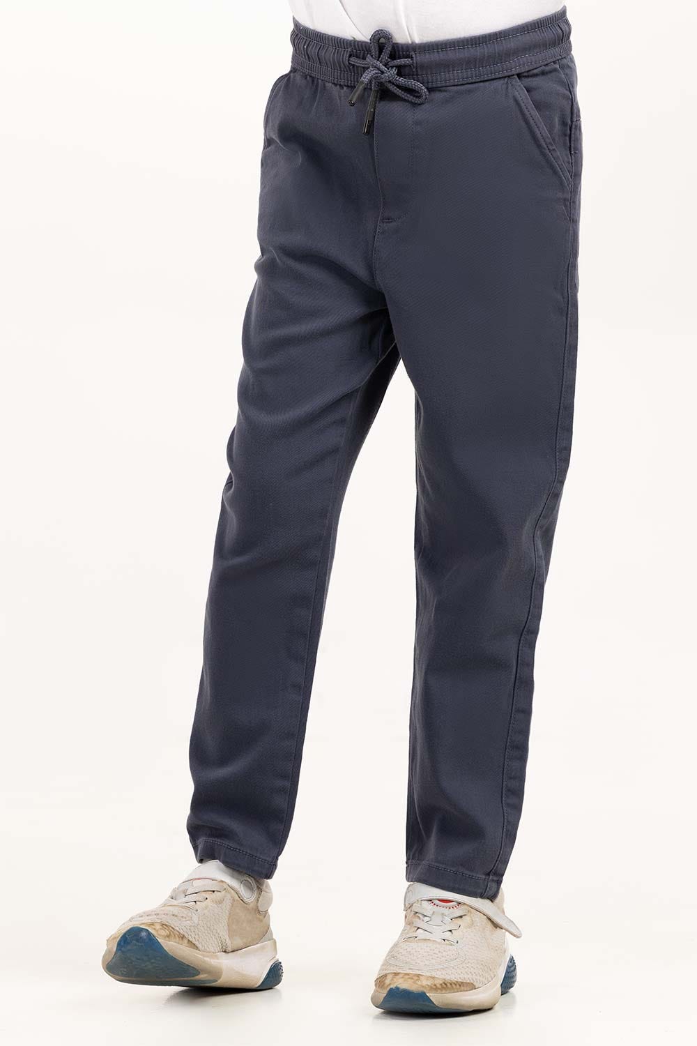 Toddler Boy Grey Basic Trouser Slim TBNB-2210004 B