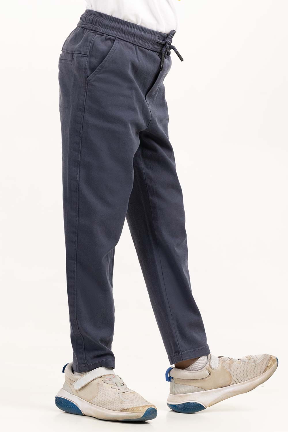 Toddler Boy Grey Basic Trouser Slim TBNB-2210004 B