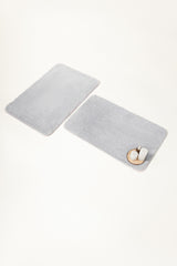 Grey Vapour Bath Mat