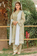 1 Piece Lawn Unstitched Digital Printed Fabric SL-32028