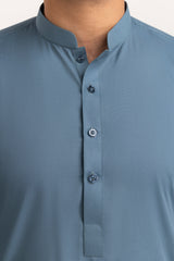 Gul 900 Cobalt Unstitched Fabric Blended-LF