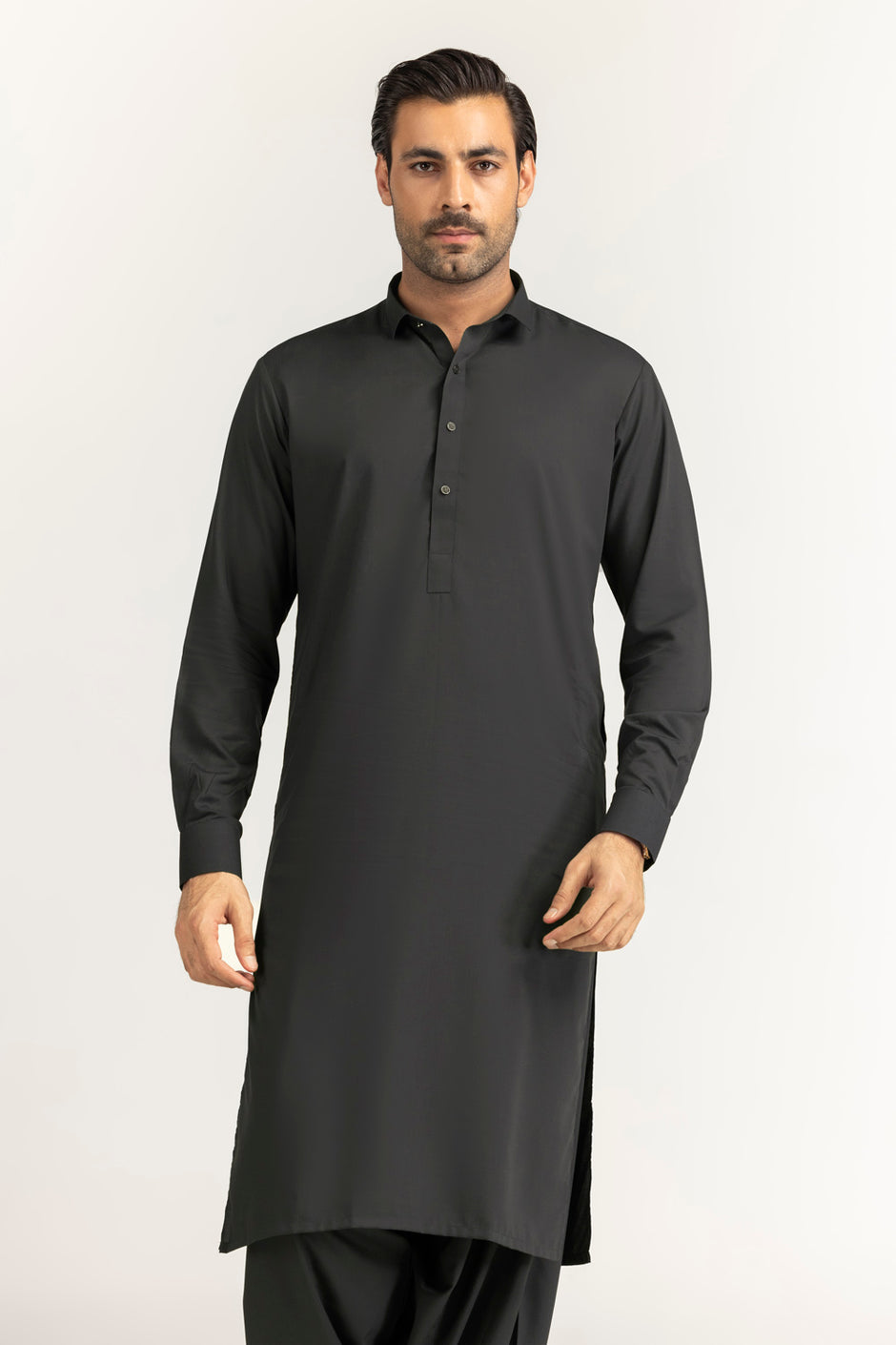 Gul 900 Indium Unstitched Fabric Blended-LF