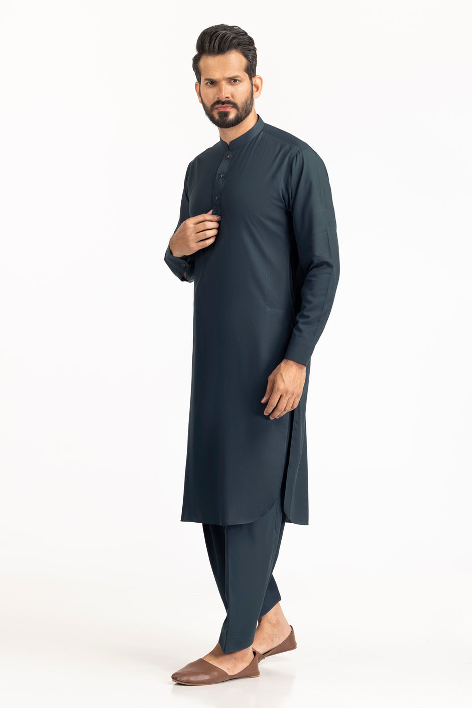 Gul 900 Mulberry Unstitched Fabric Blended