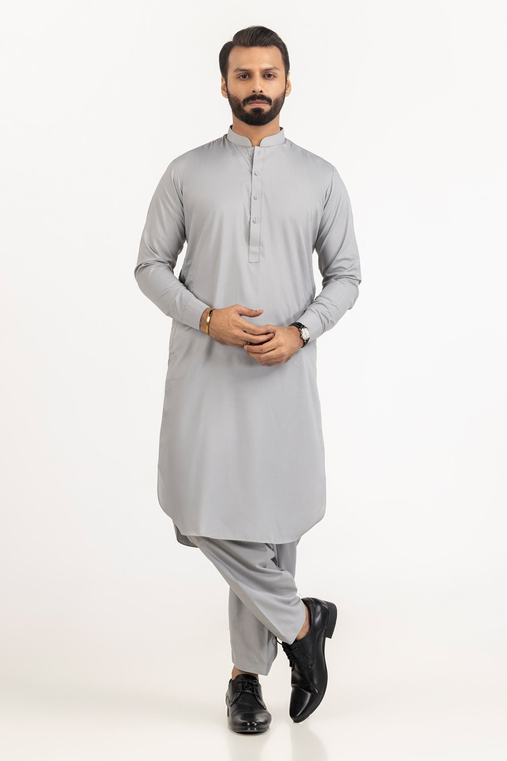 Gul 900 Poshak Unstitched Fabric Blended-LF
