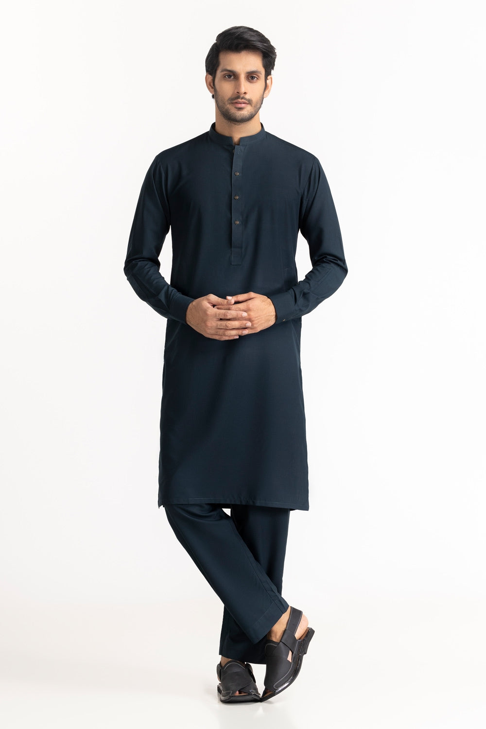 Gul 900 Poshak Unstitched Fabric Blended-LF