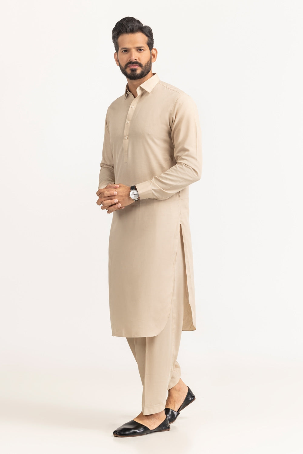 Gul 900 Poshak Unstitched Fabric Blended-LF