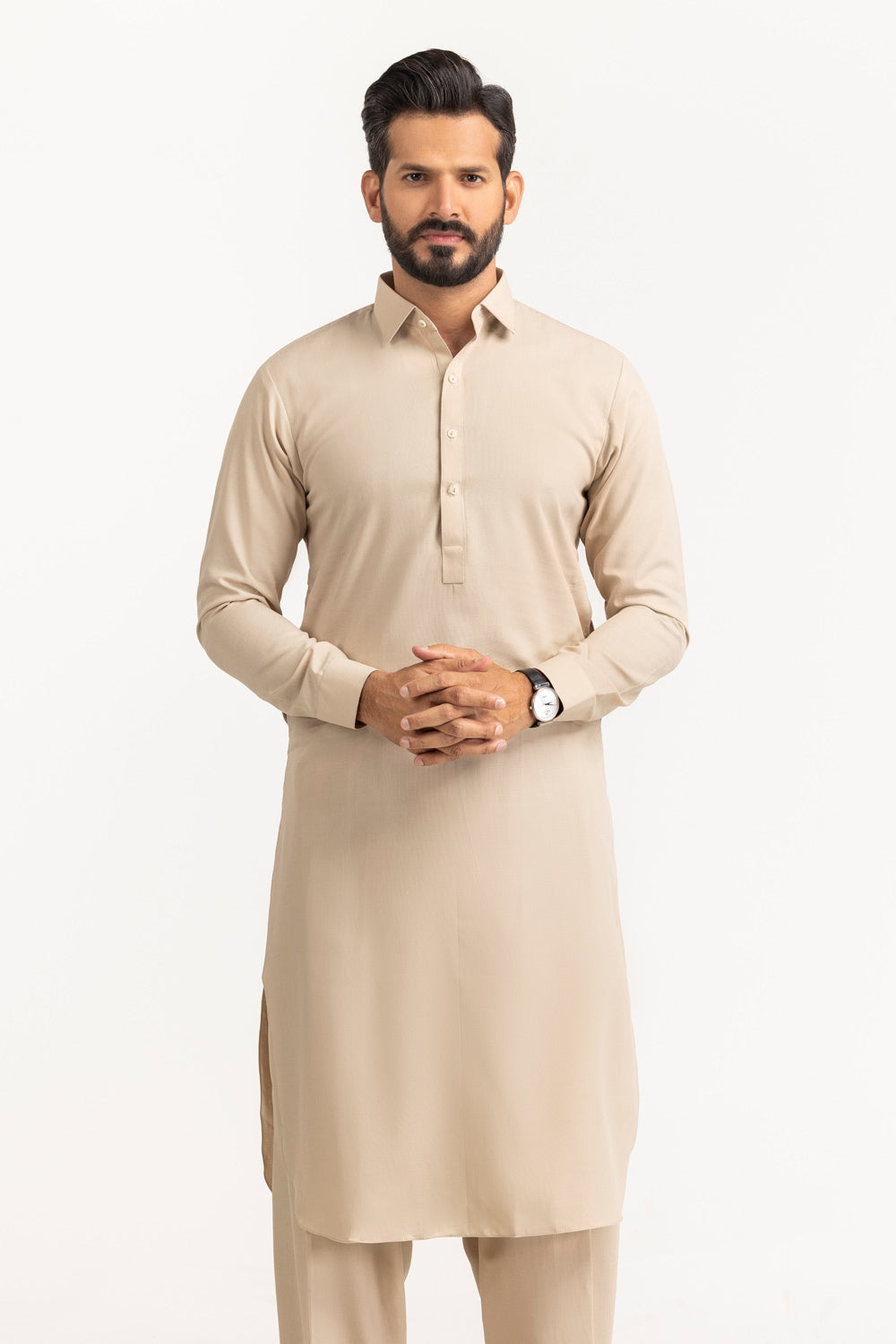 Gul 900 Poshak Unstitched Fabric Blended-LF
