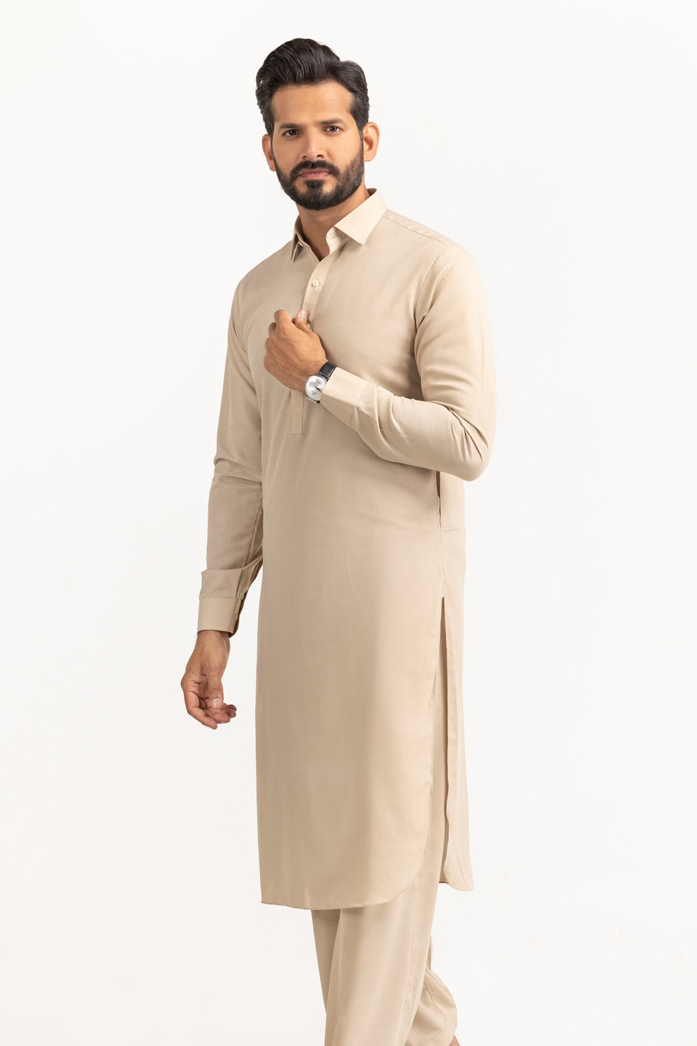 Gul 900 Poshak Unstitched Fabric Blended-LF