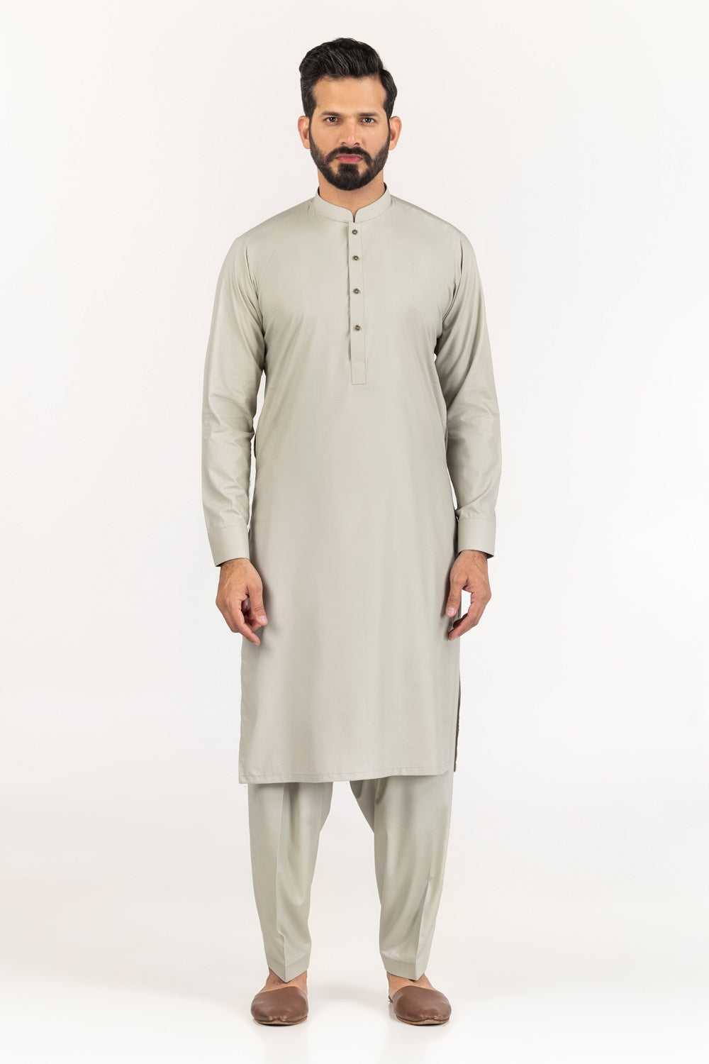 Gul 900 Poshak Unstitched Fabric Blended-LF