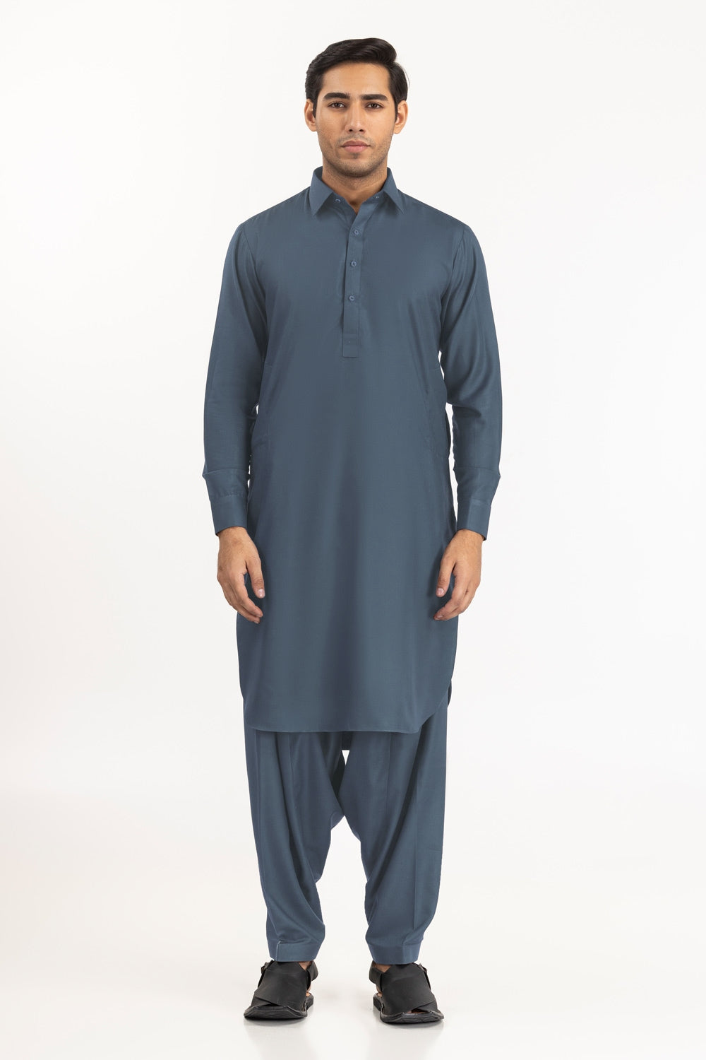 Gul 900 Poshak Unstitched Fabric Blended-LF