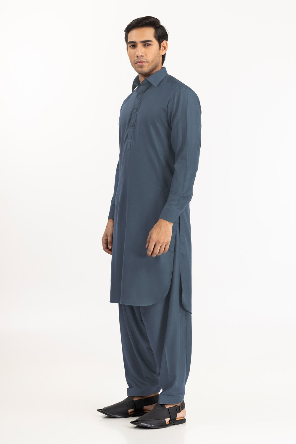 Gul 900 Poshak Unstitched Fabric Blended-LF