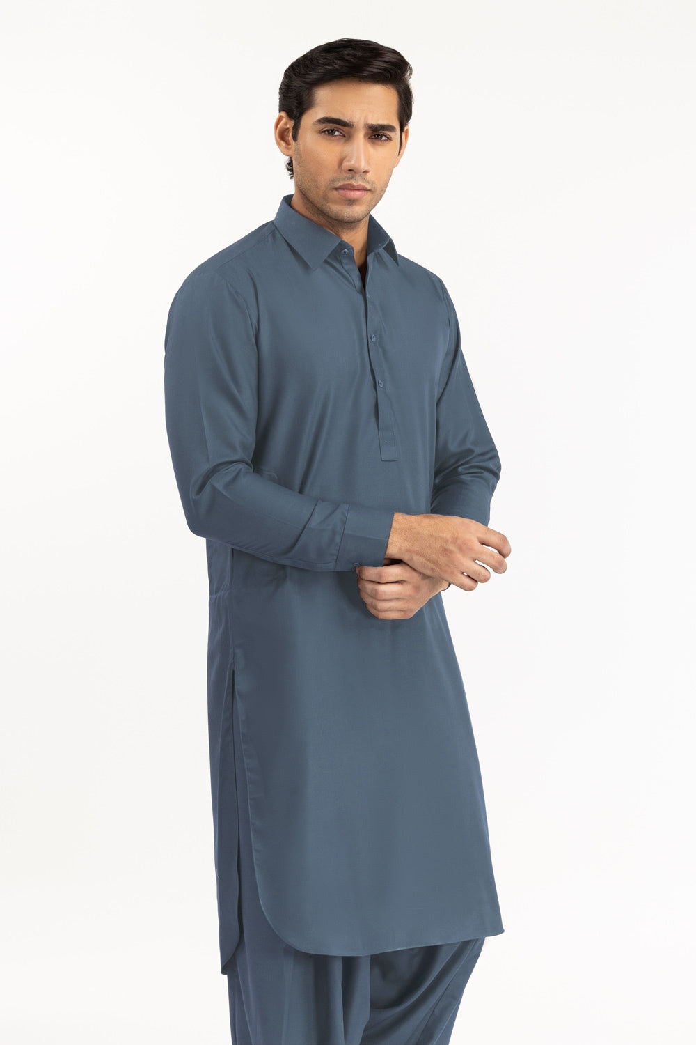 Gul 900 Poshak Unstitched Fabric Blended-LF