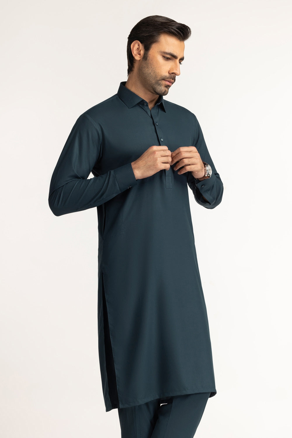 Gul 900 Snow Drop Unstitched Fabric Blended-LF