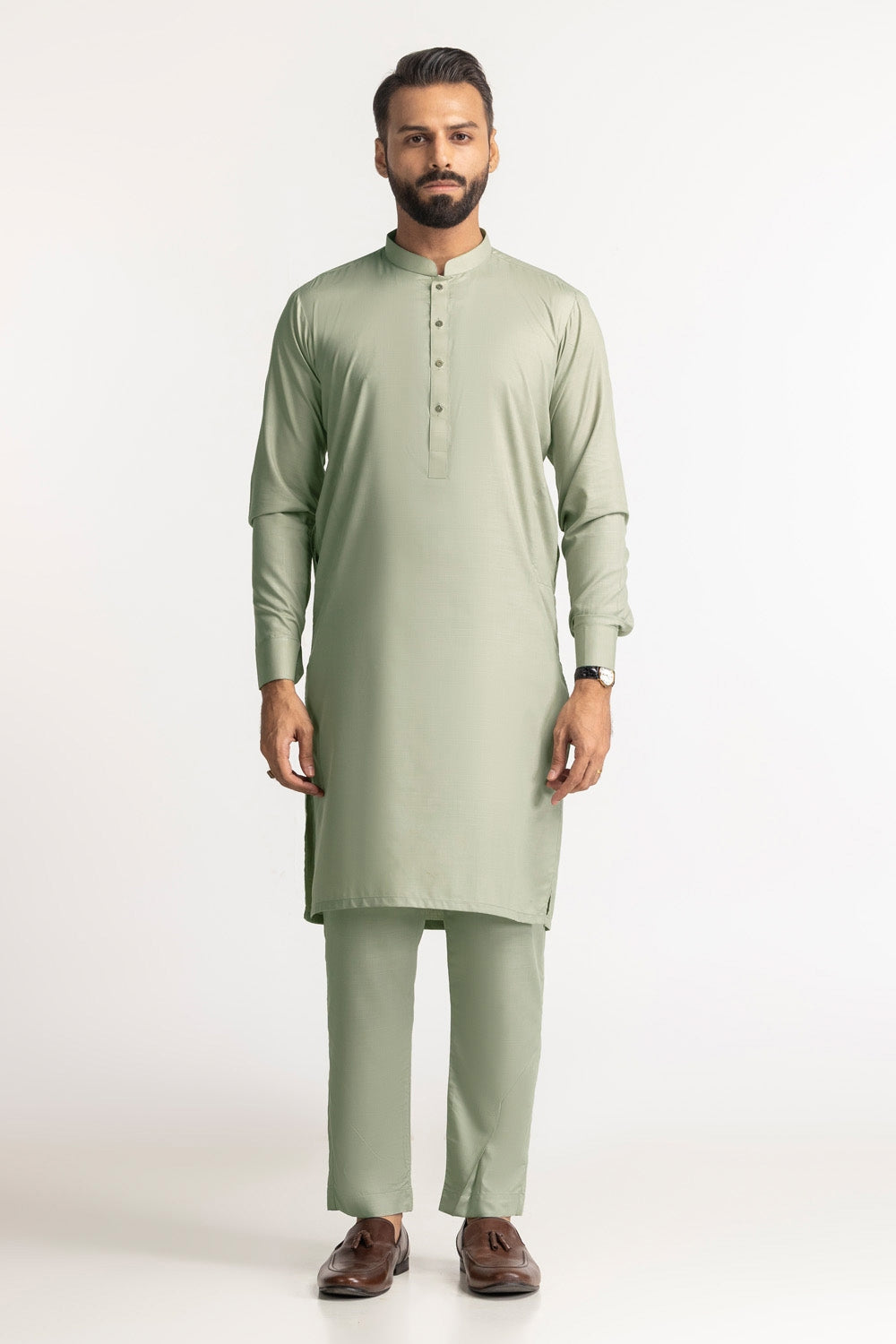 Gul 900 Snow Drop Unstitched Fabric Blended-LF