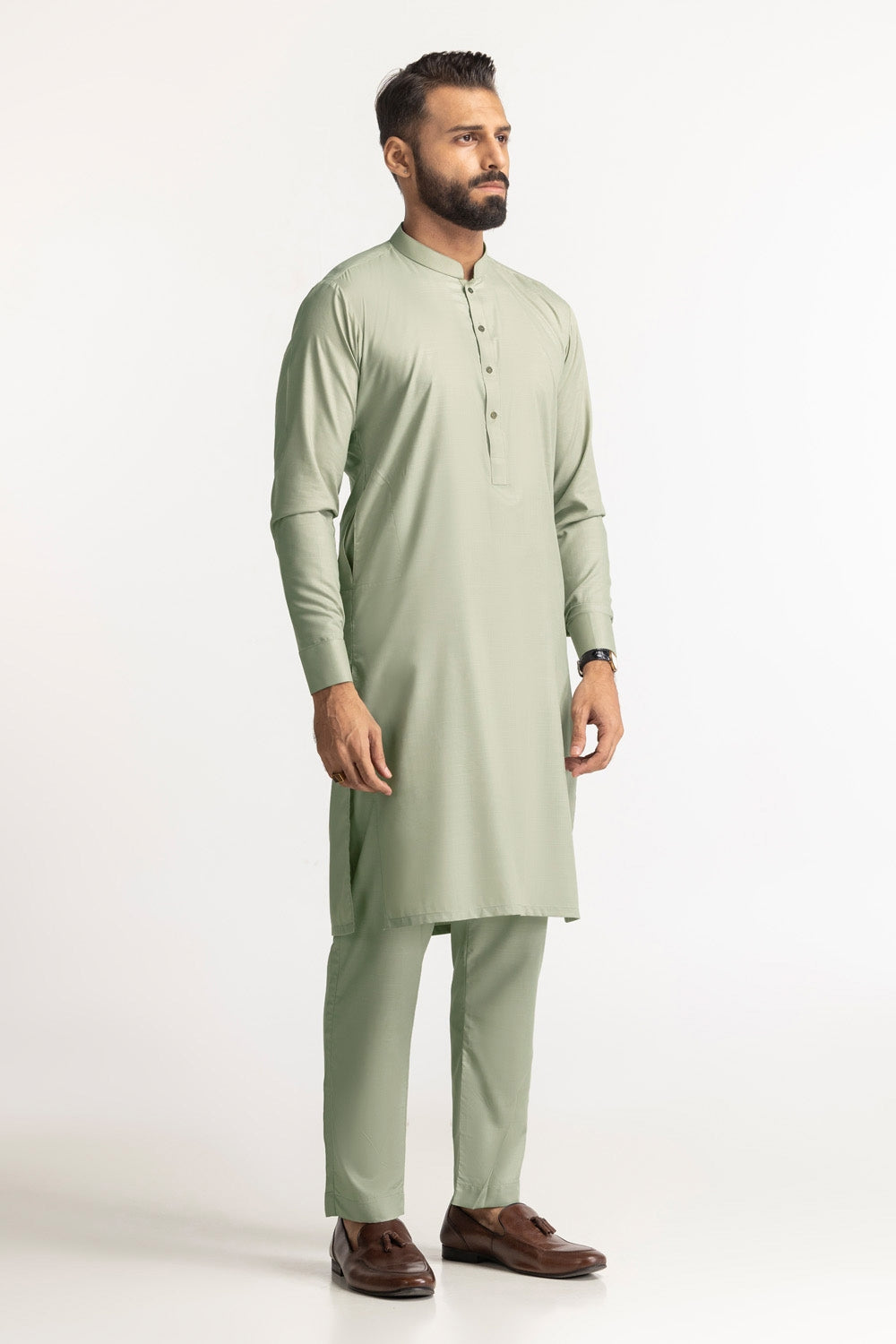Gul 900 Snow Drop Unstitched Fabric Blended-LF